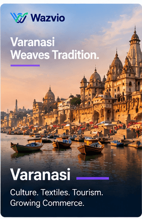 Marketing Solutions for Businesses in Varanasi by Wazvio — WhatsApp, Meta, RCS and Email marketing